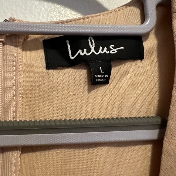 Lulus Marena Blush Pink Short Sleeve Mini Dress NWT - Picture 9 of 11